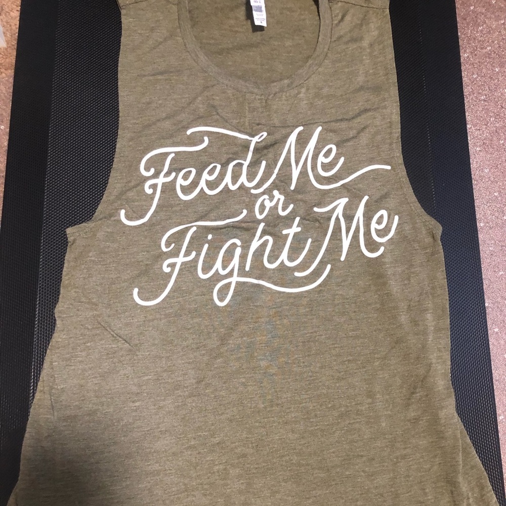 Feed Me Fight Me tank